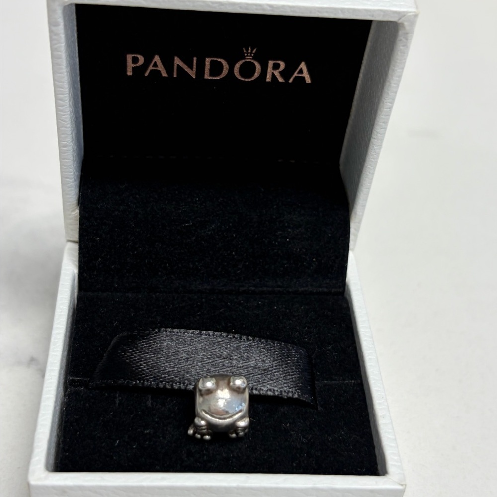 Pandora Silver frog Charm